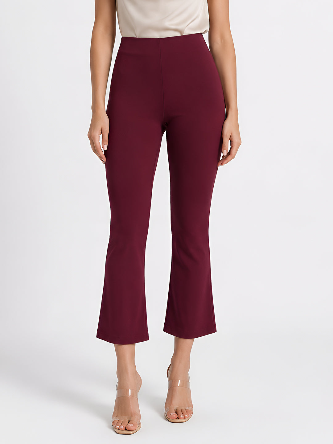 WINE Solid Fitted trouser