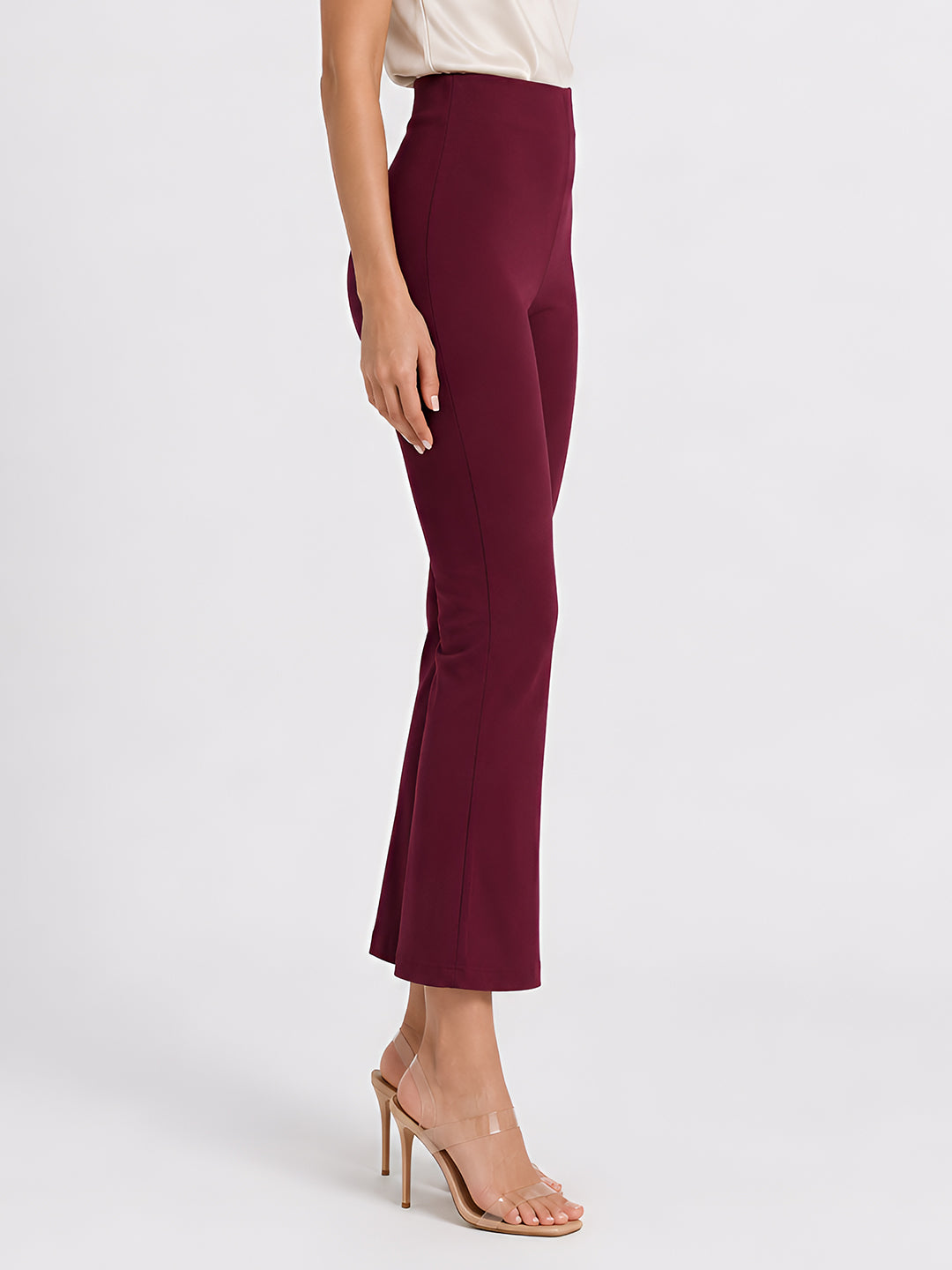 WINE Solid Fitted trouser
