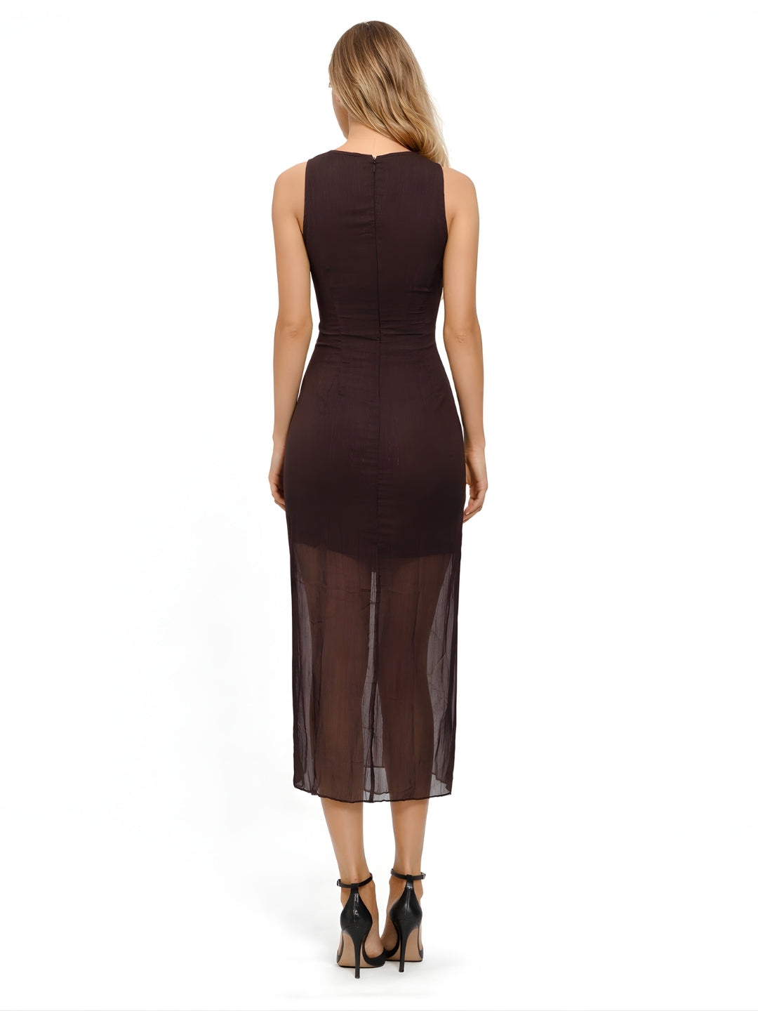 DarkBrownLong Dresses