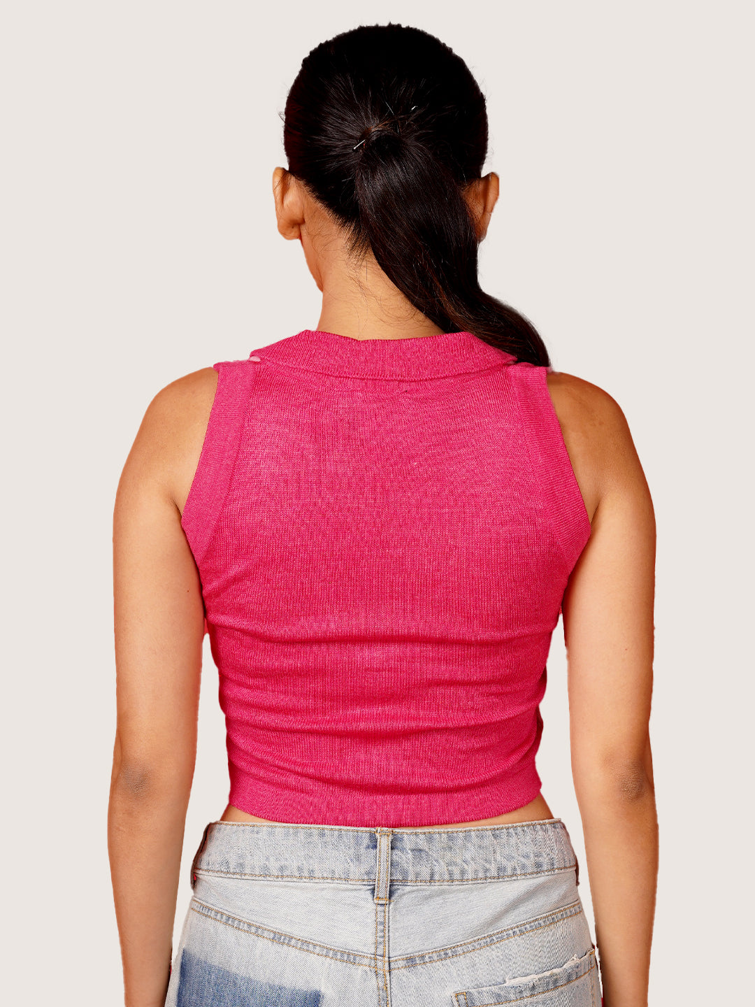 Women's Multi-Colored Aylin Halter Neck Top