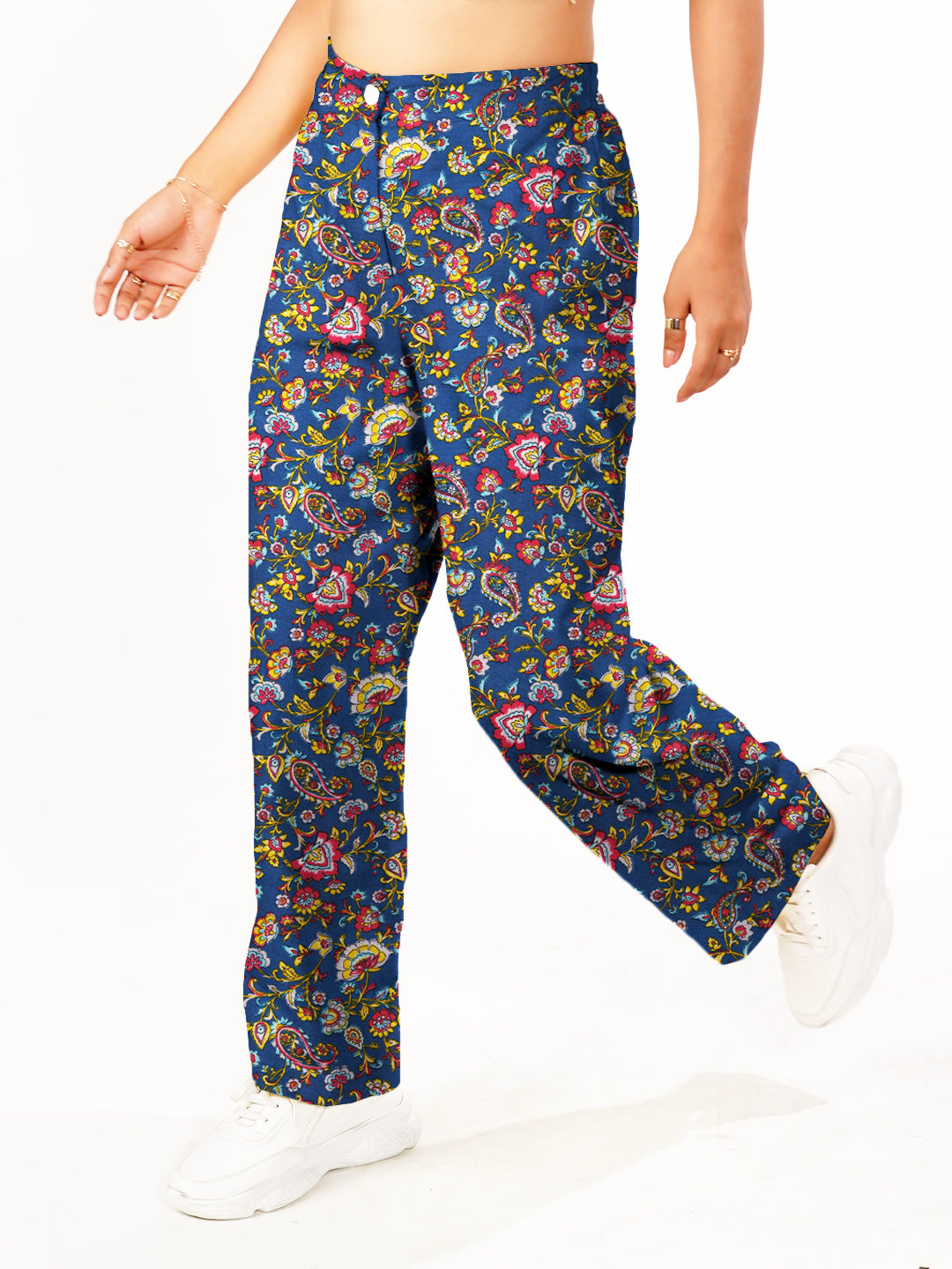 Floral Relaxed Fit Trouser