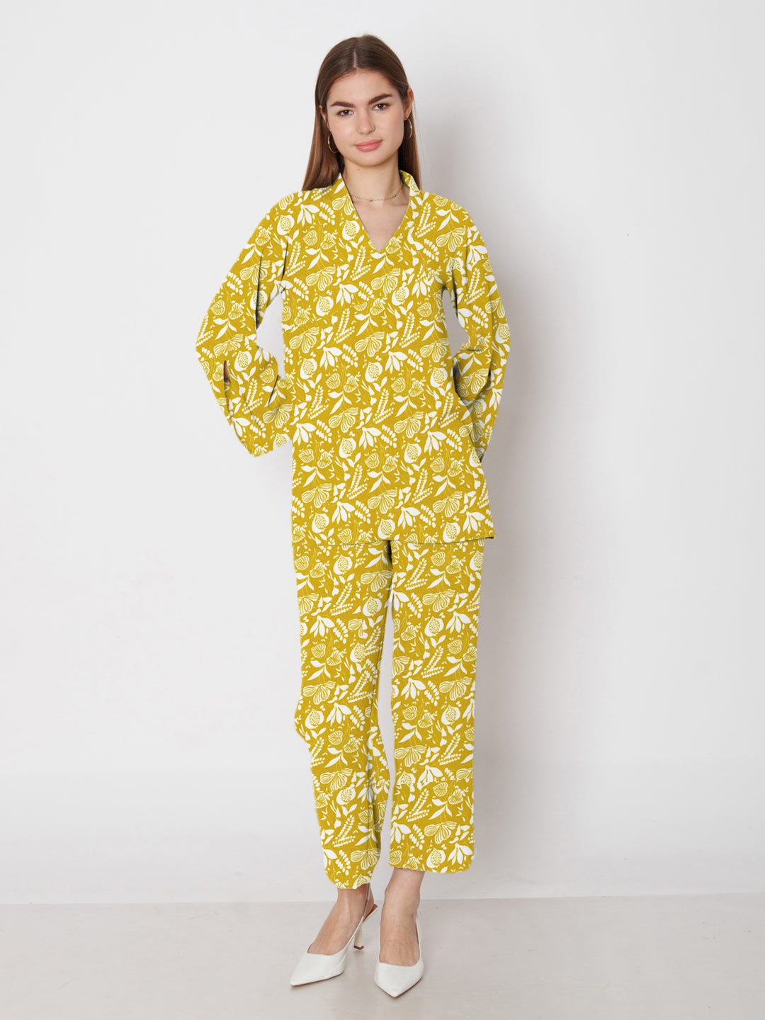 OCHRE PINTUCK CO ORD