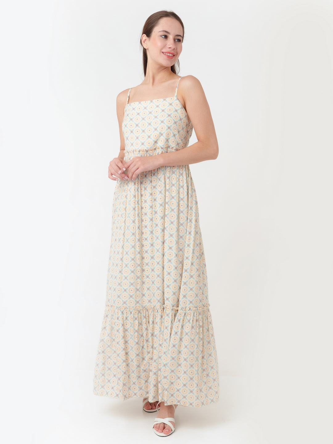 White_Printed_A-Line_Maxi_Dress_D06004_5