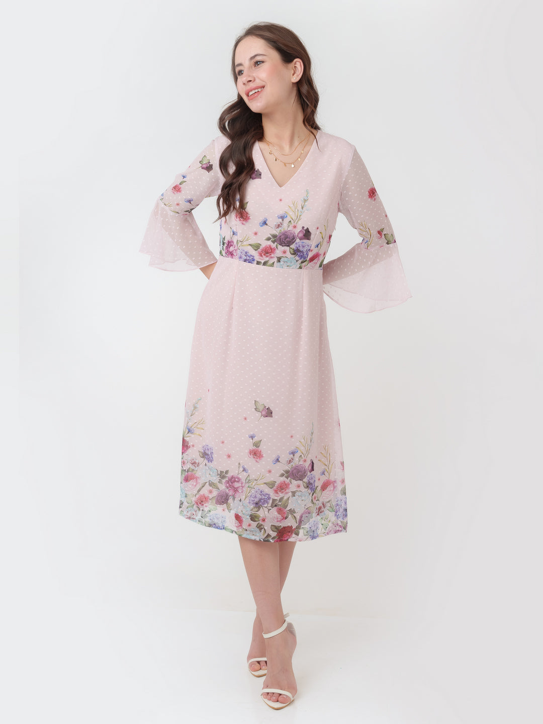 Pink_Printed_A-Line_Midi_Dress_D06020_5