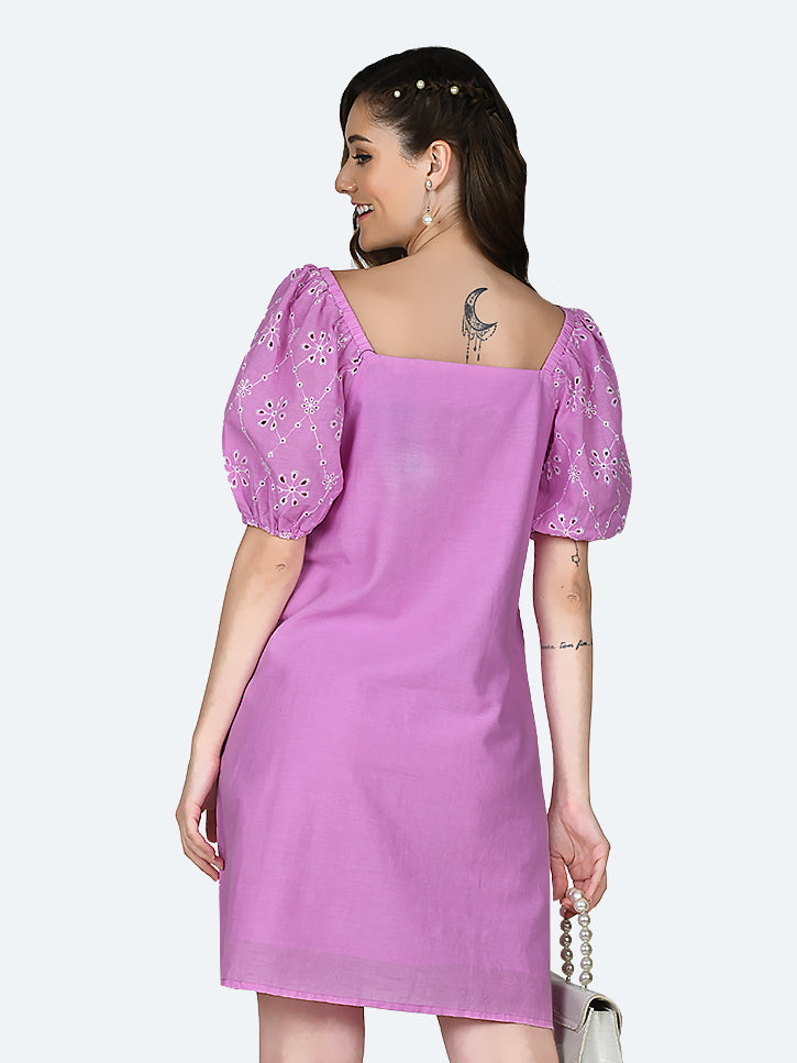 Pink_Solid_Short_Dress_D06035_4