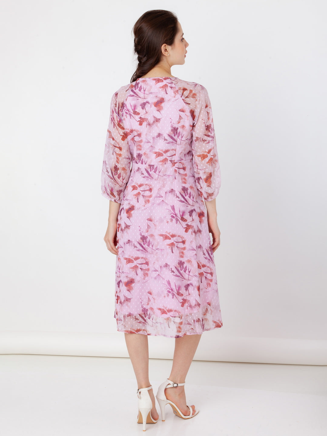 Pink_Printed_A-Line_Midi_Dress_4