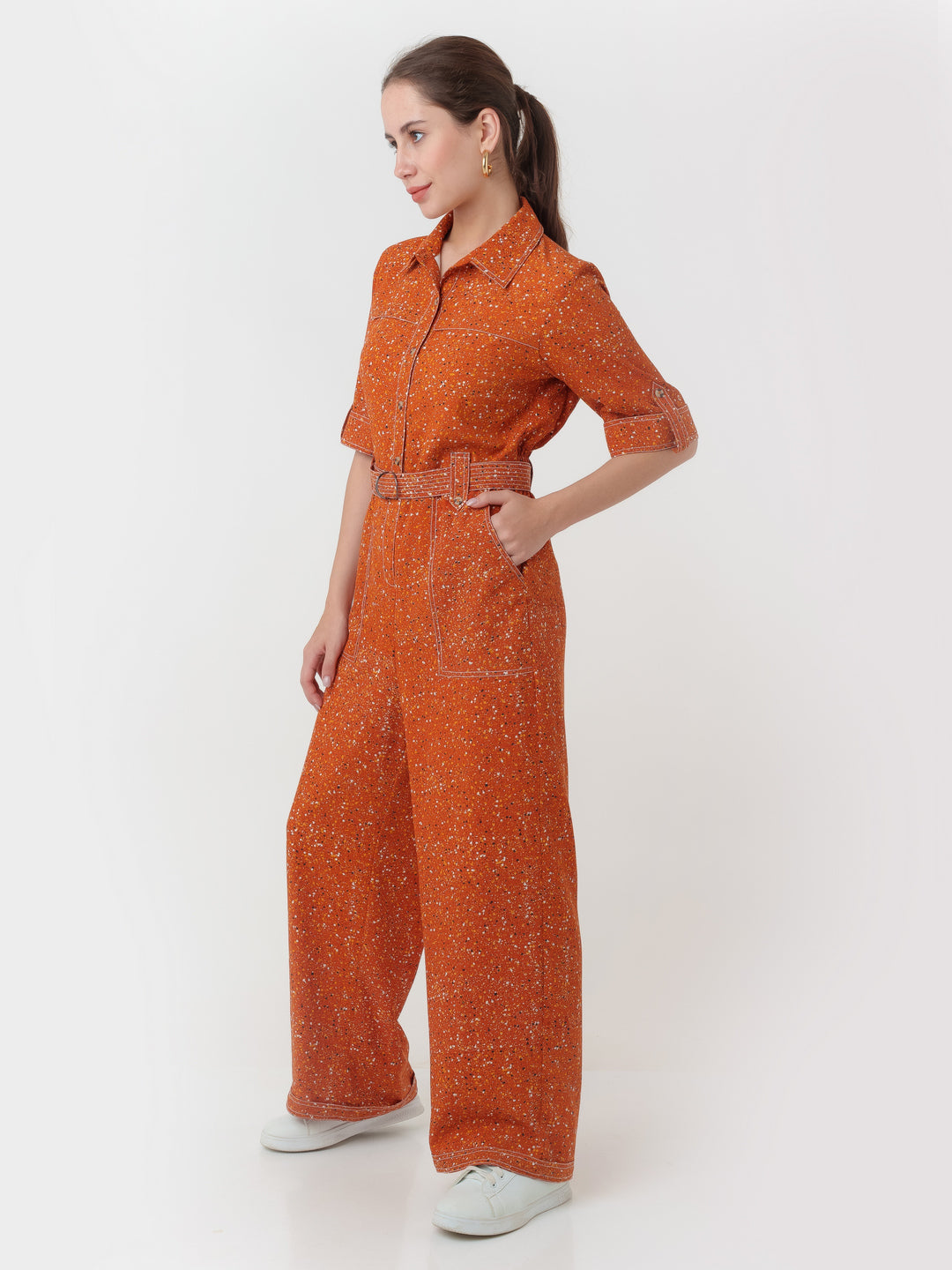 Brown_Printed_Regular_Jumpsuit_3