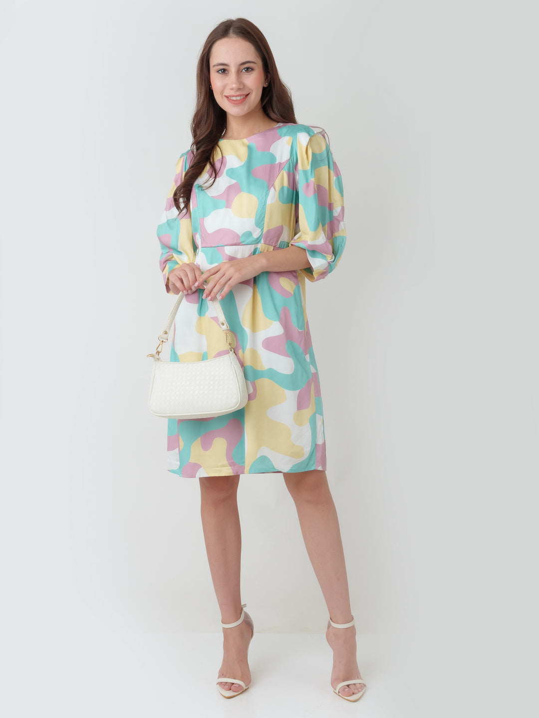 Off_White_Printed_Fitted_Short_Dress_5