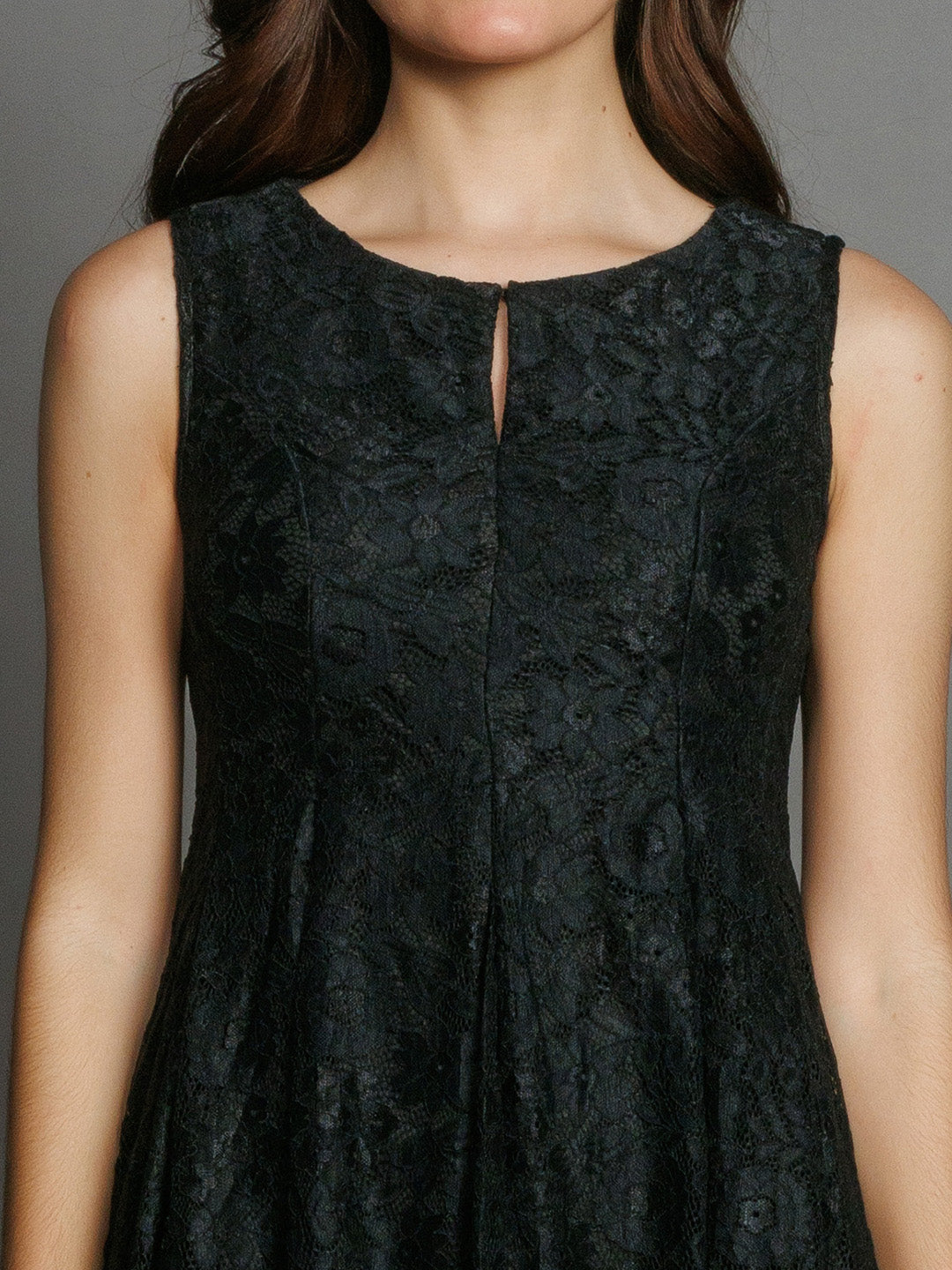 Black-Lace-Flared-Short-Dress-D08035-6