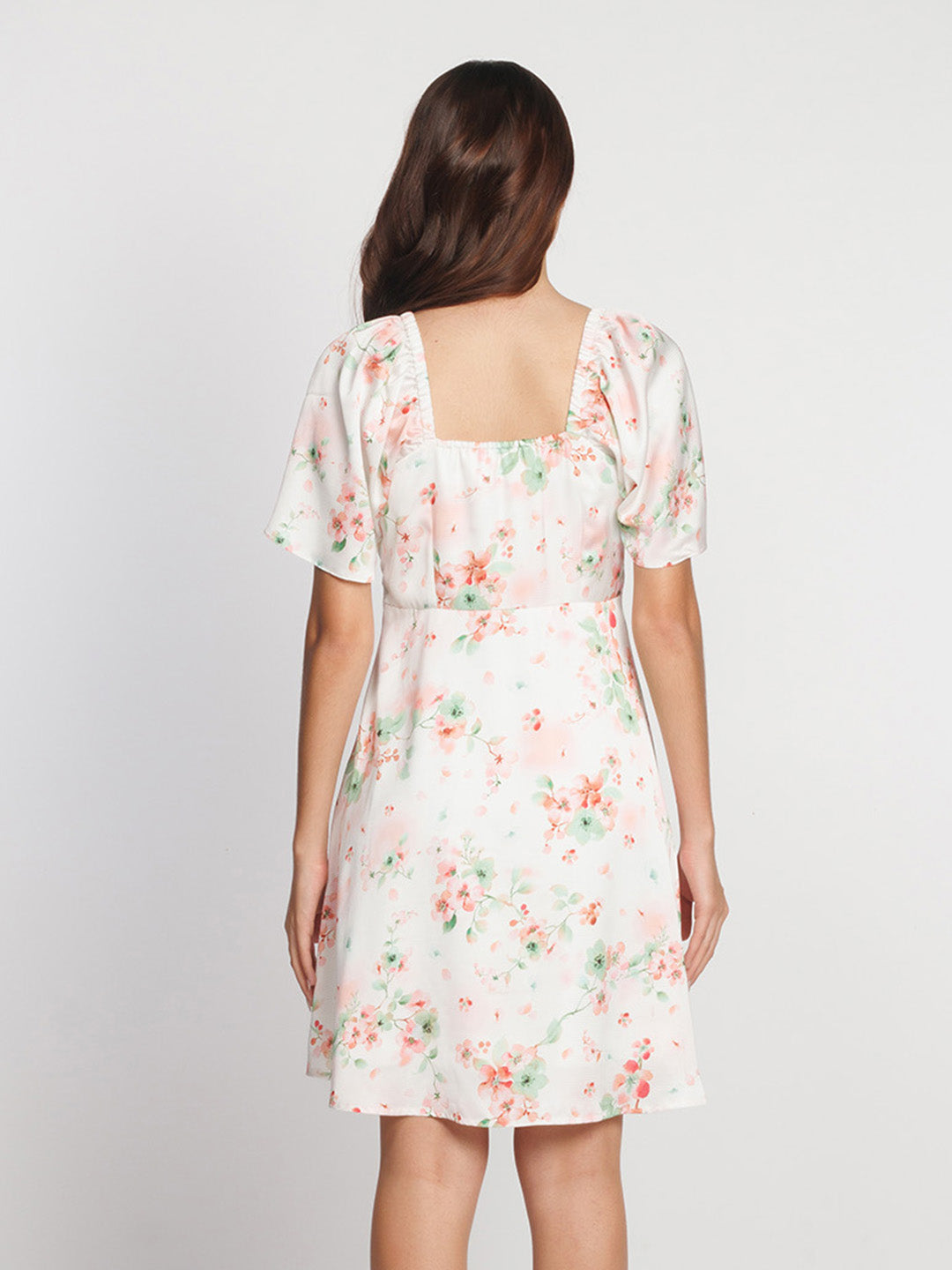 White-Floral-Printed-Regular-Short-Dress-D08036-4