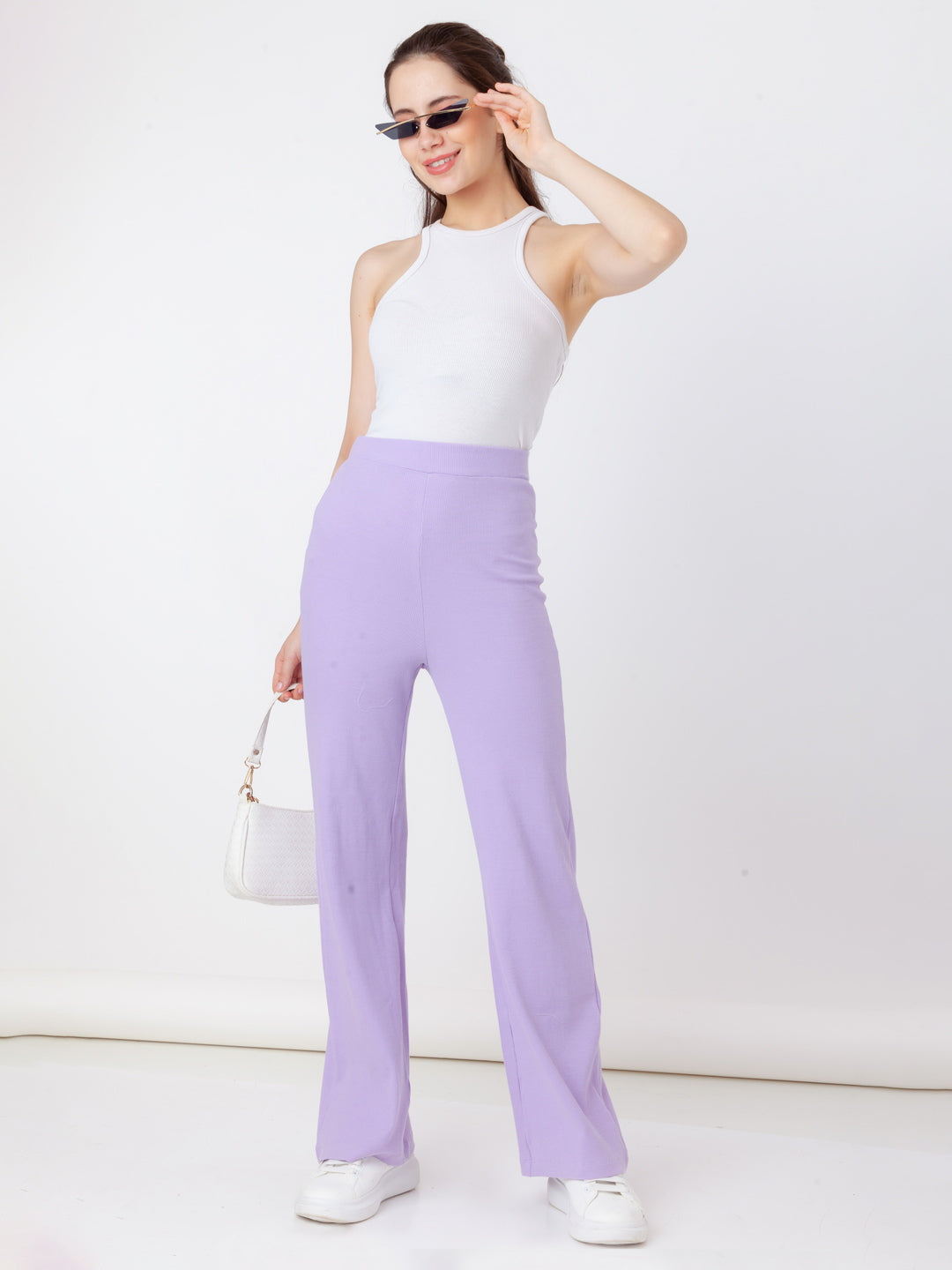Purple_Solid_Regular_Trouser_1