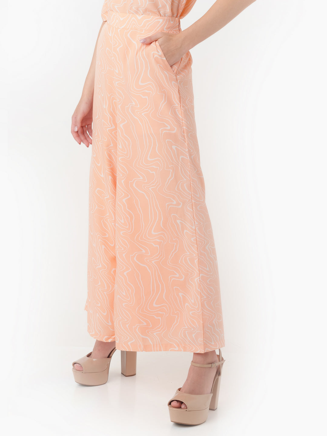 Peach_Printed_Parallel_Trouser_L00806_3