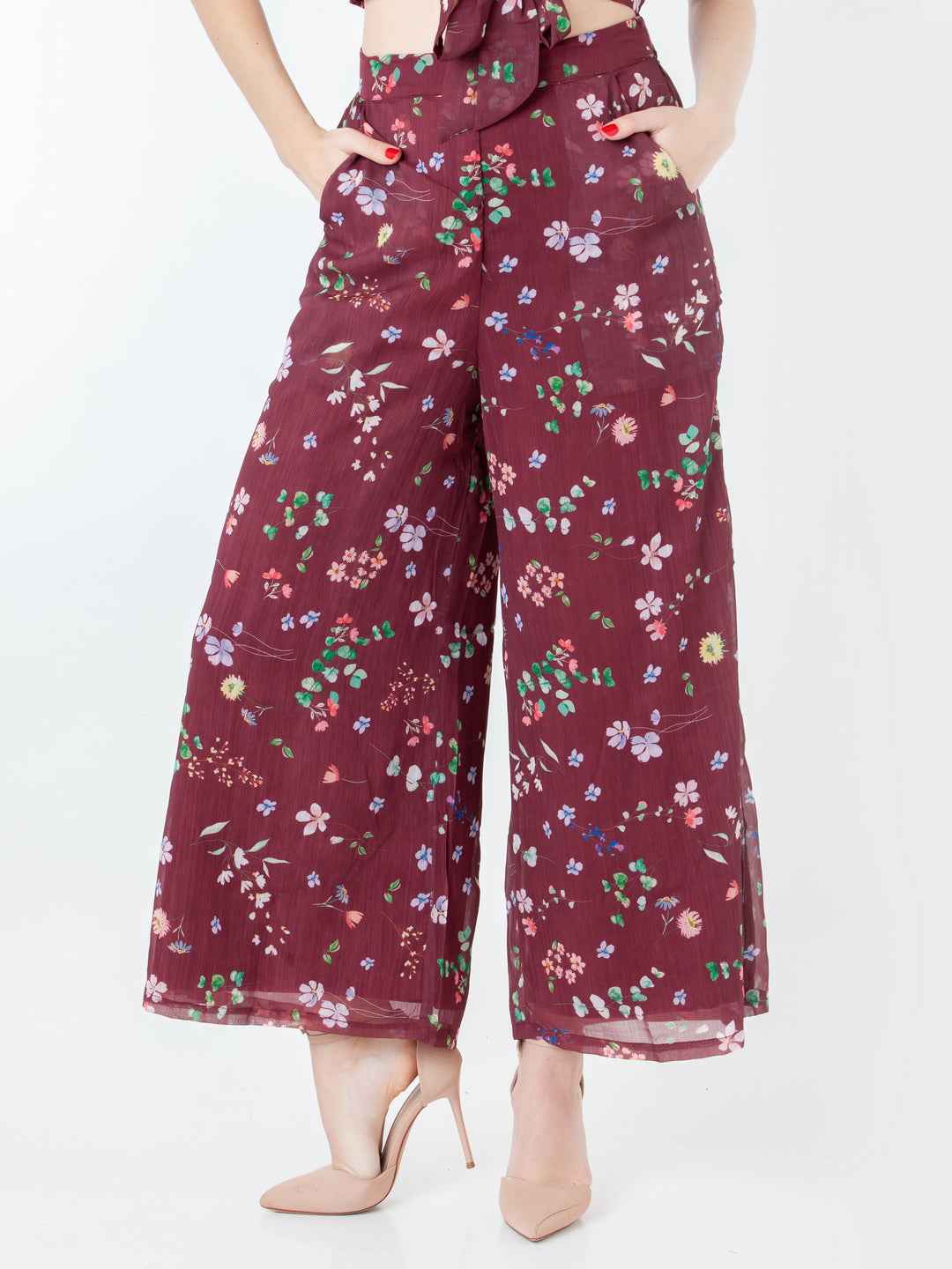 Maroon-Printed-Regular-Trouser-L00836_2