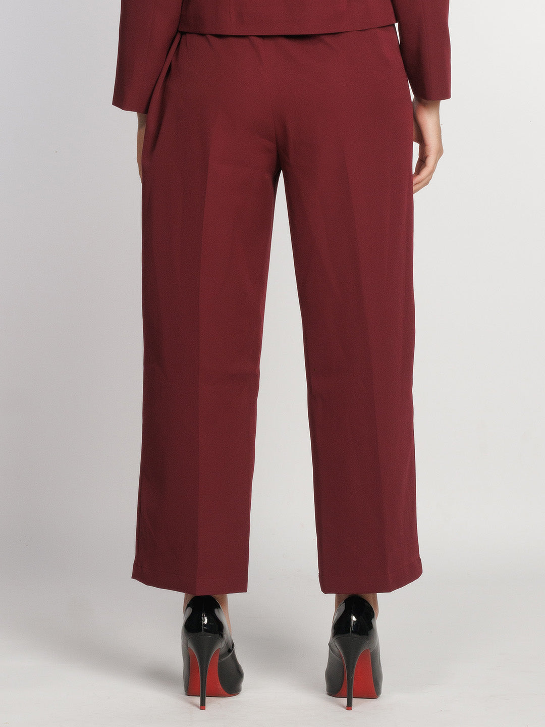 Maroon-Solid-Regular-Trouser-L01007-4
