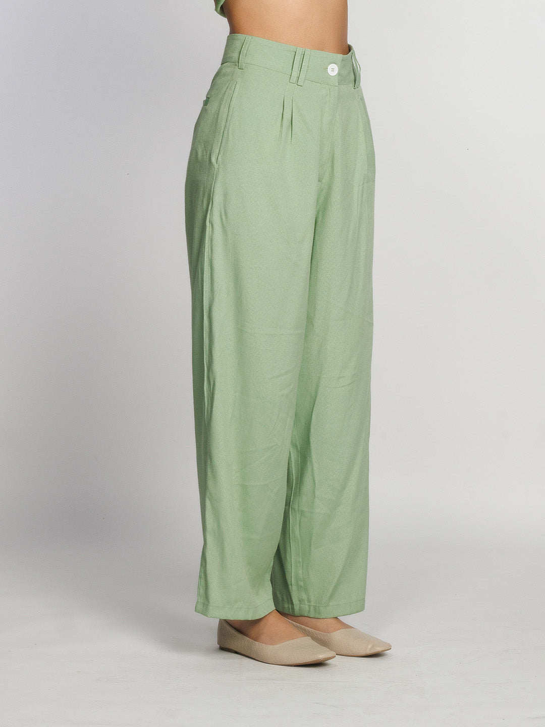 Green-Solid-Straight-Palazzo-L01027-3