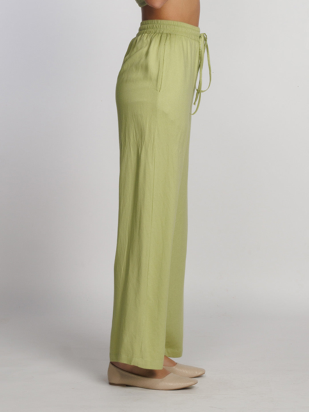 Green-Solid-Straight-Palazzo-L01030-3