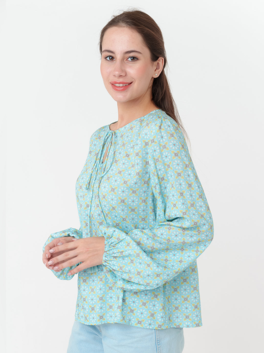 Blue_Geometric_Print_Straight_Top_T07000_3