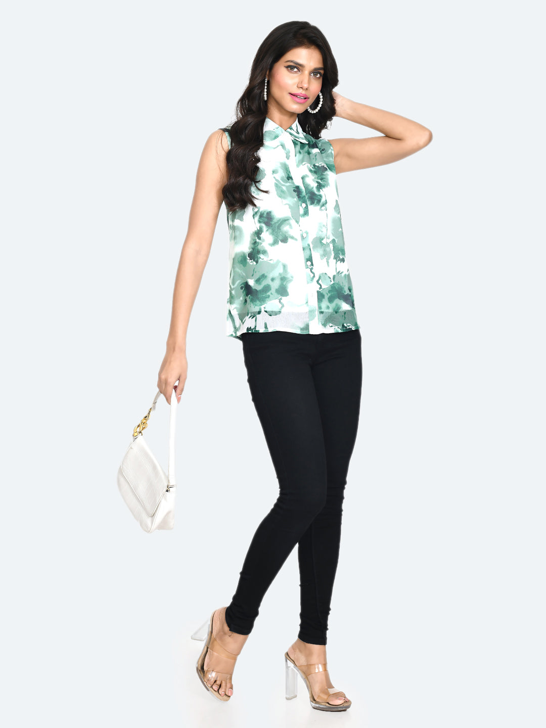 White_Floral_Print_Top_For_Women_T07012_5