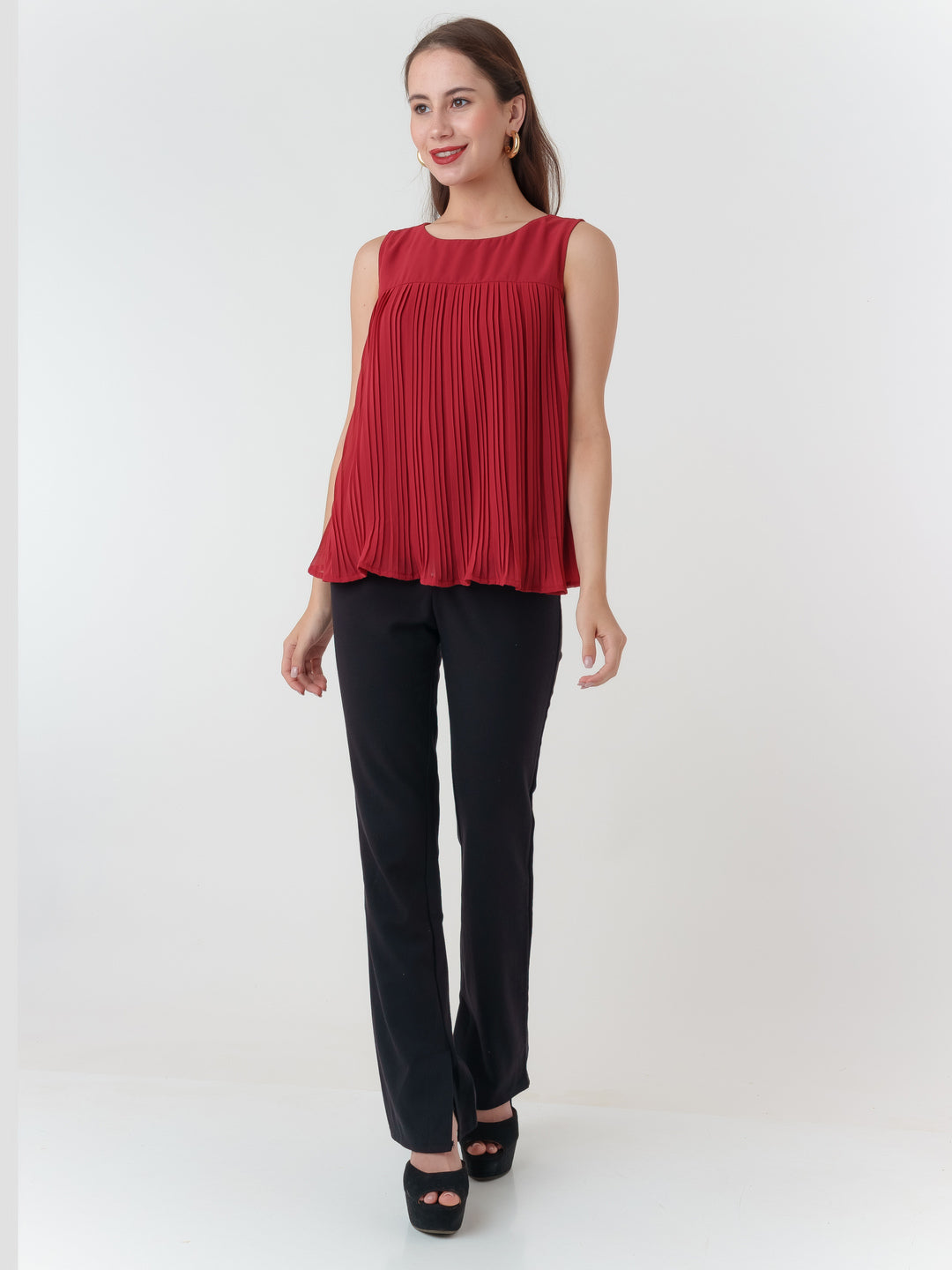 Red_Solid_Flared_Top_1