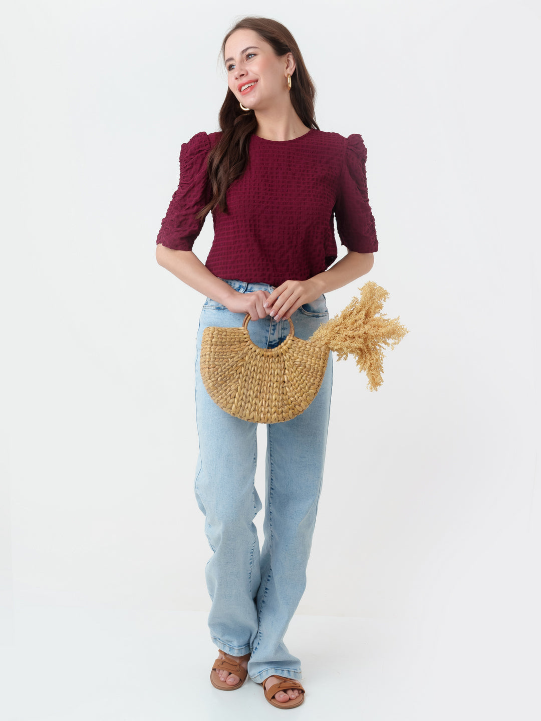 Maroon_Self_Design_Top_T07057_1