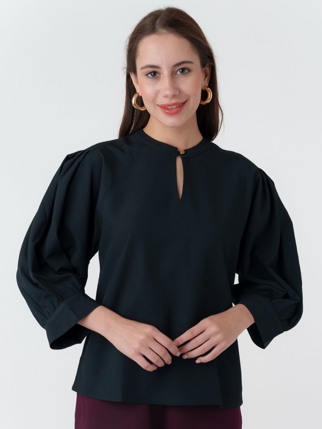 Black_Self_Design_Regular_Top_2