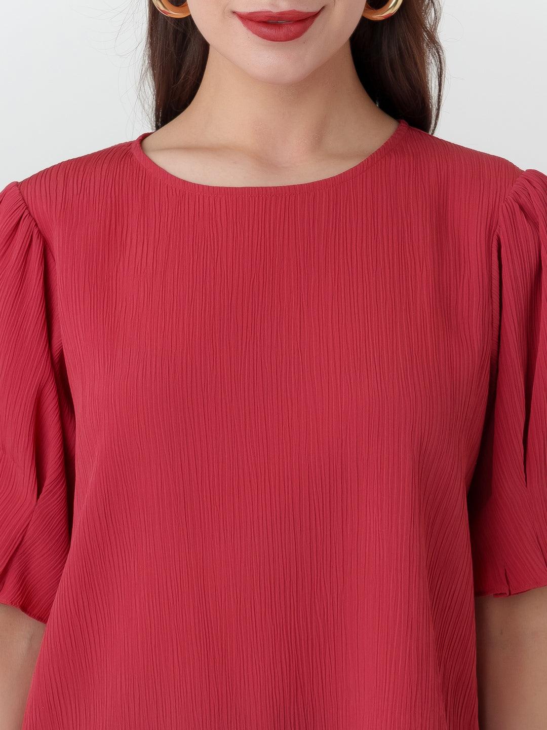 Red_Textured_Regular_Top_6