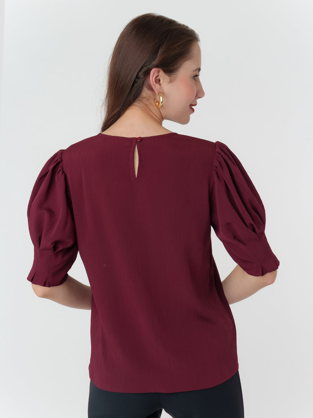 Maroon_Textured_Regular_Top_4