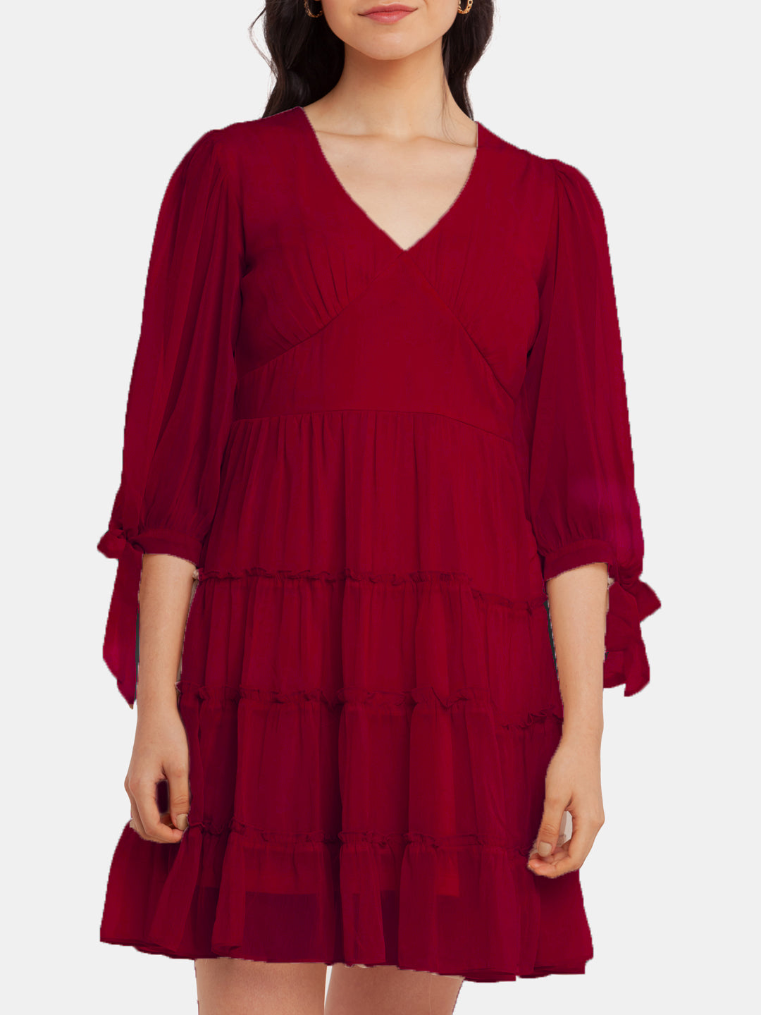 Crimson-Red-Solid-Fit-and-Flare-Short-Dress-VD02165_227-CrimsonRed-6