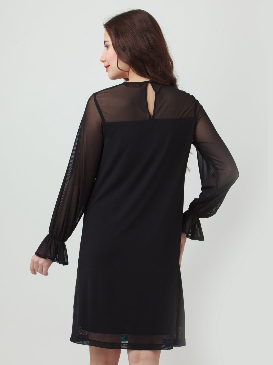 Embellished-Polyester-Short-Dress-VD02476_101-Black-4