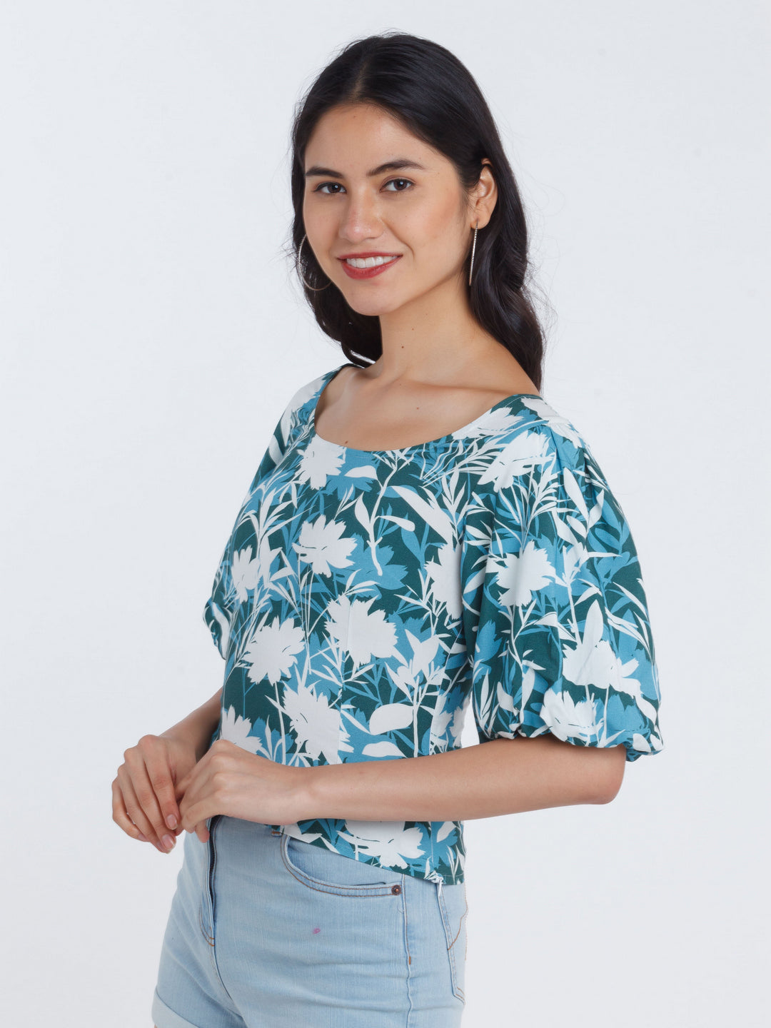 Printed-Polyester-Top-VT02899_124-Green-3