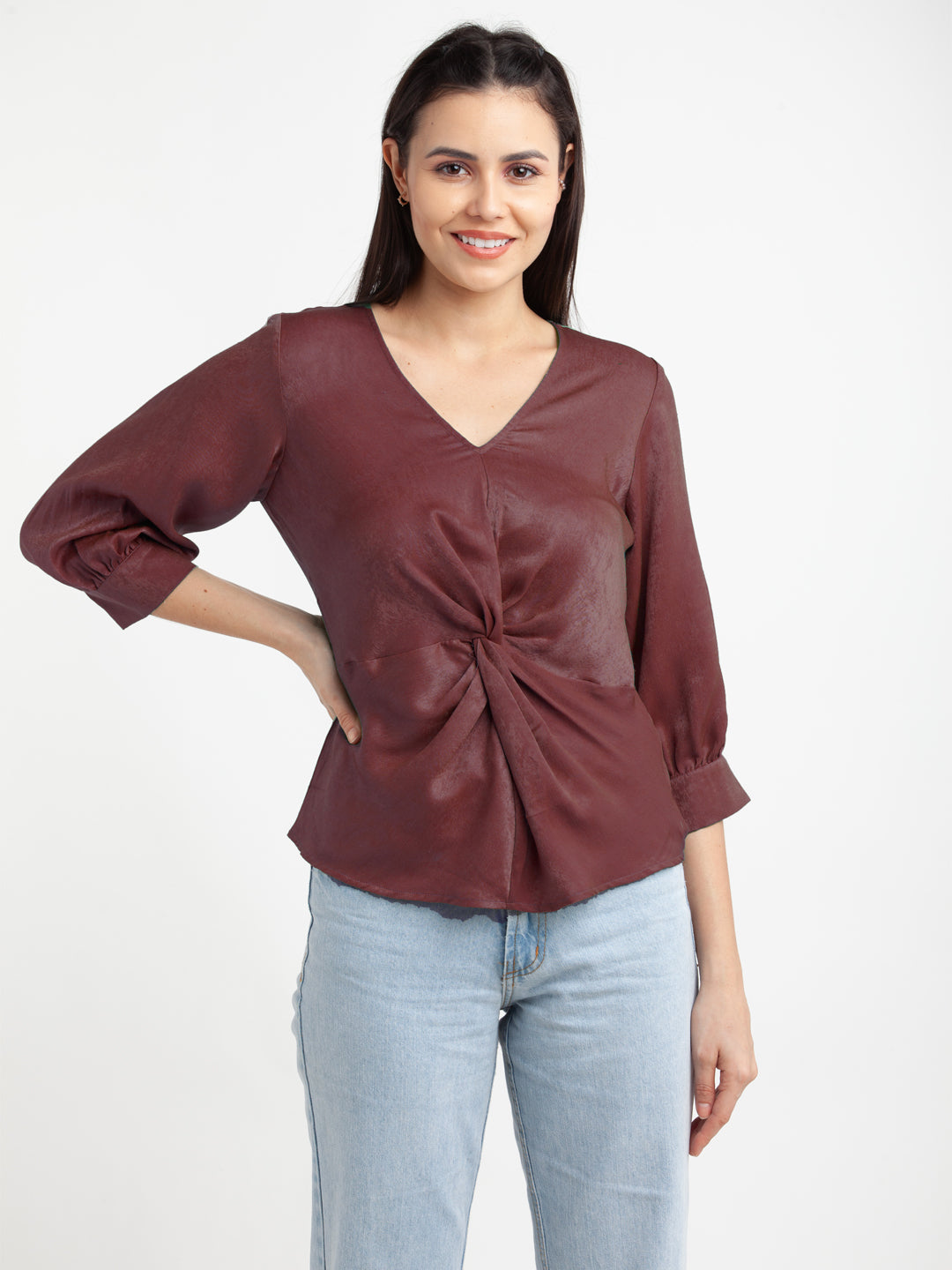CranBerry-Solid-V-Neck-Top-VT02973_309-CranBerry-2