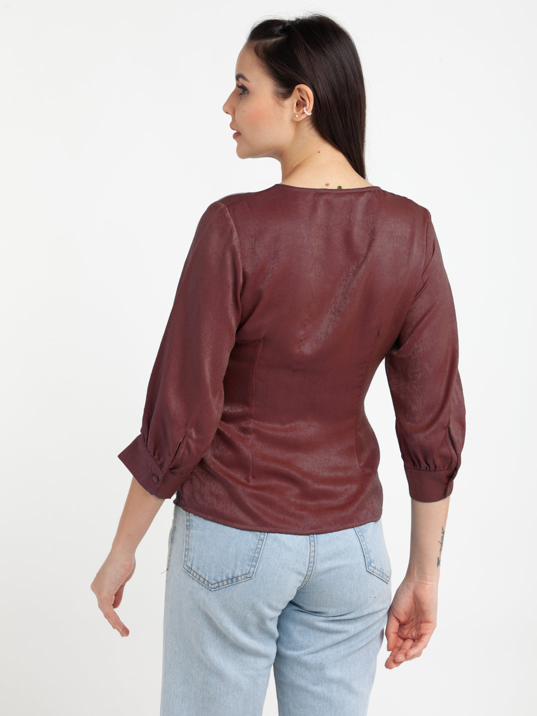 CranBerry-Solid-V-Neck-Top-VT02973_309-CranBerry-4