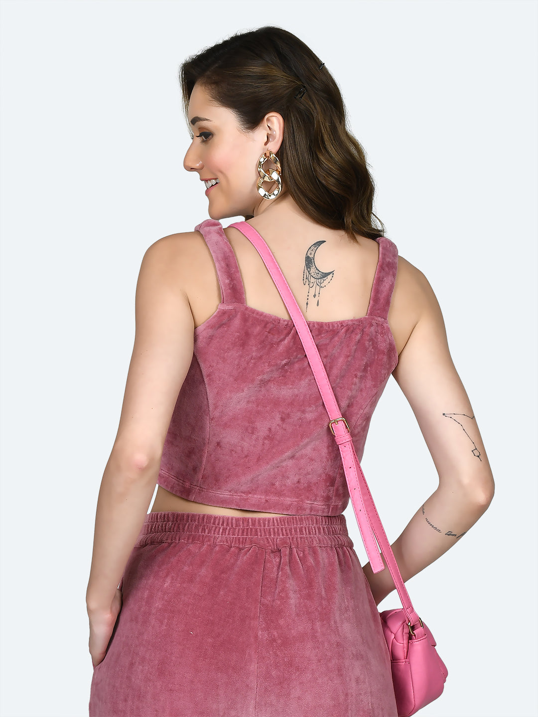 Solid-Polyester-Crop-Top-VT03047_109-Pink-4