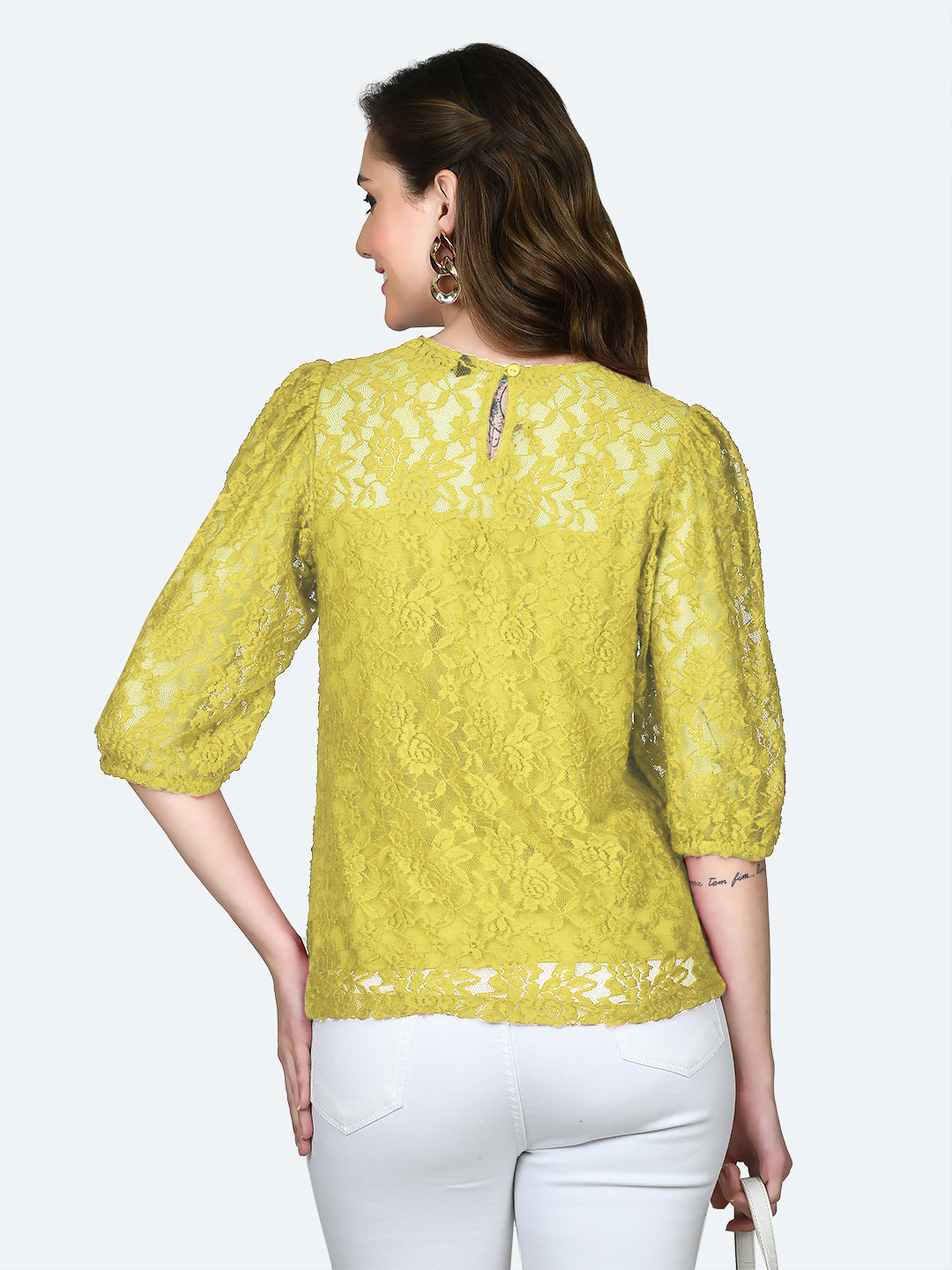 Yellow-Lace-Round-Neck-Top-VT05062_113-Yellow-4