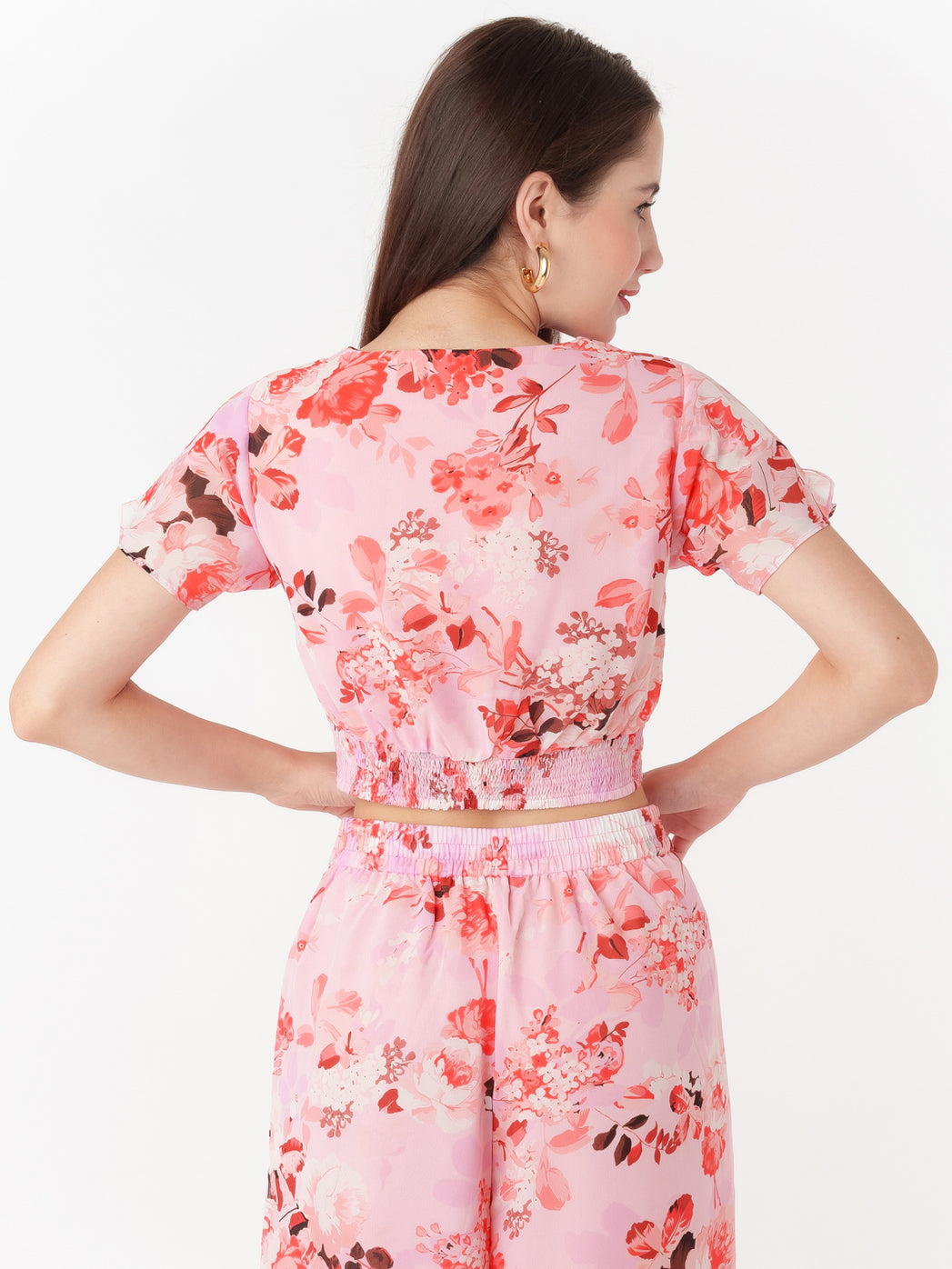 Printed-Polyester-Crop-Top-VT07017_109-Pink-4