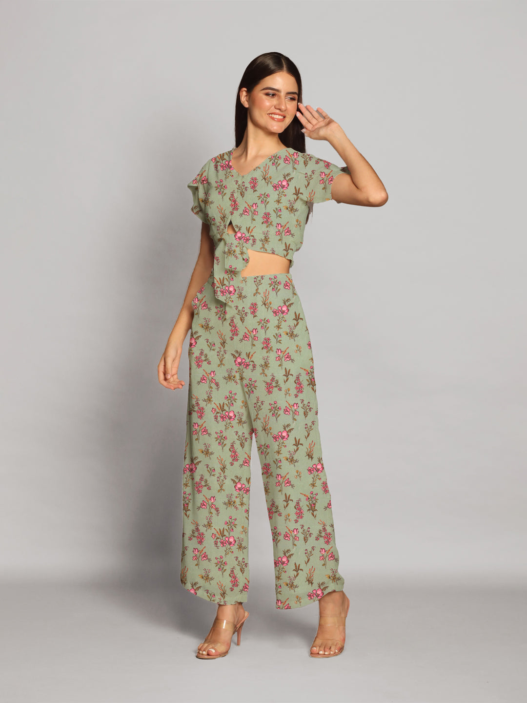 Floral-Print-Tie-Up-Crop-Top-VT09031-216-MintGreen-1