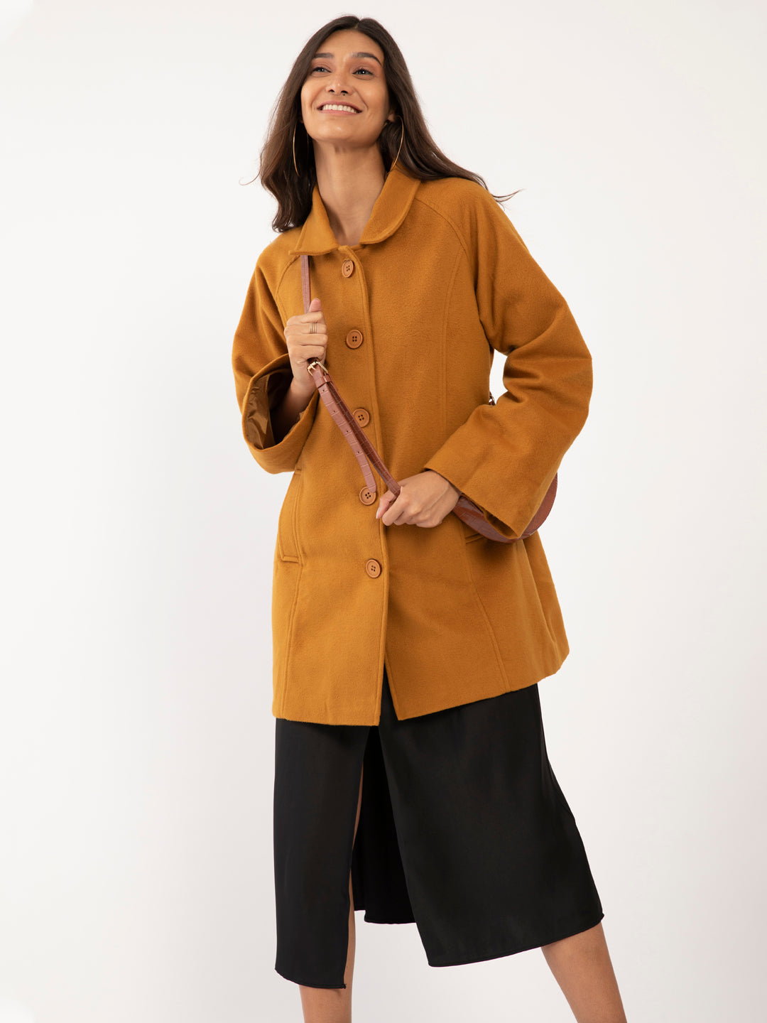 Tan Solid Coat
