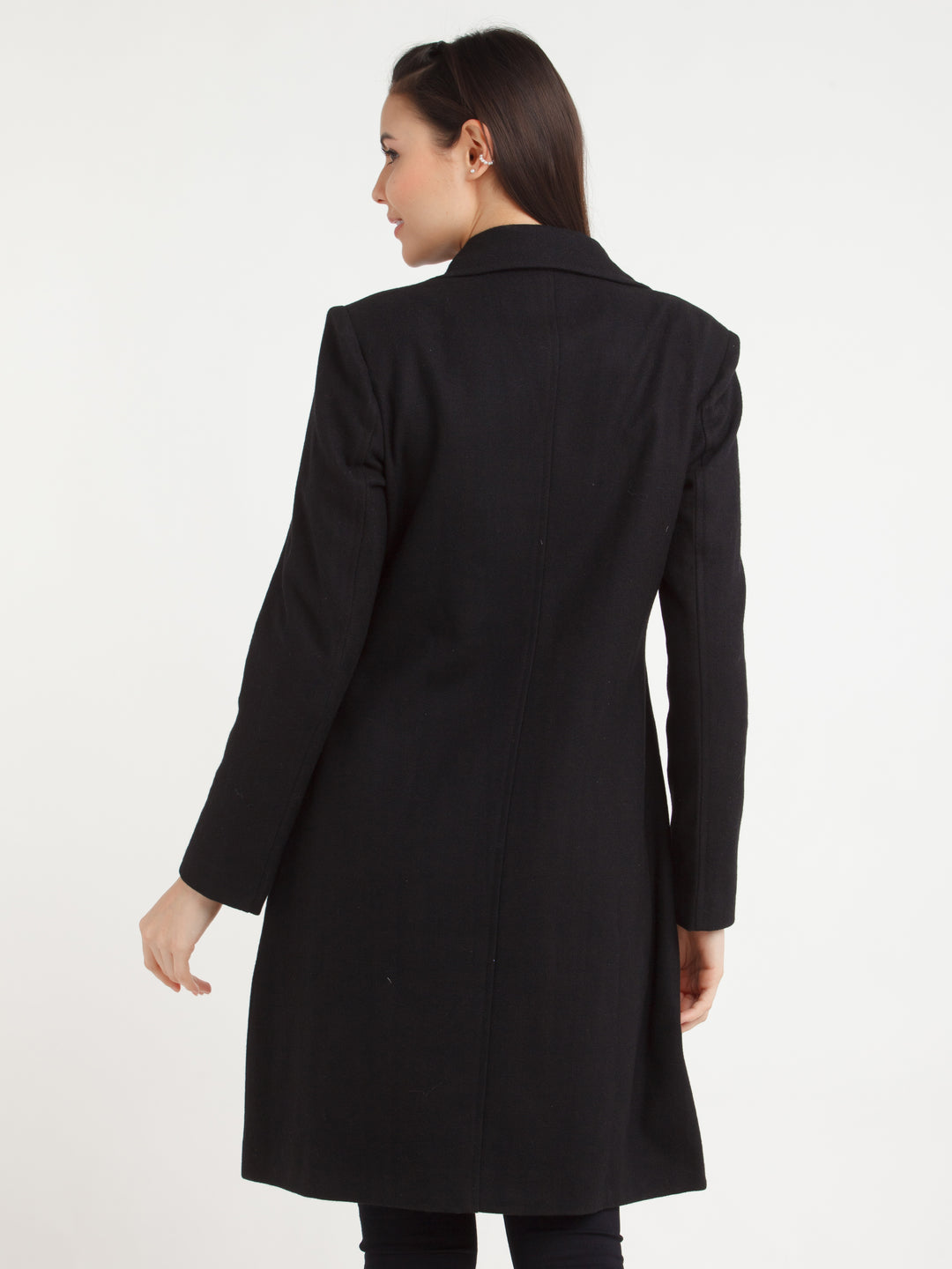 Black Solid Coat