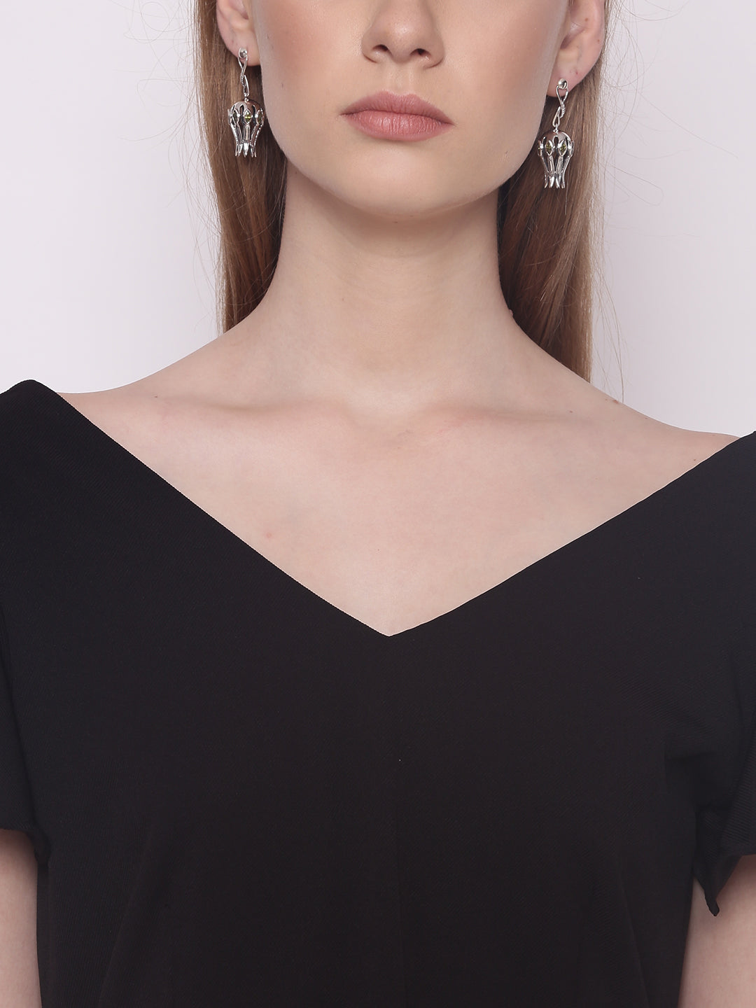 Black Solid Short Dress