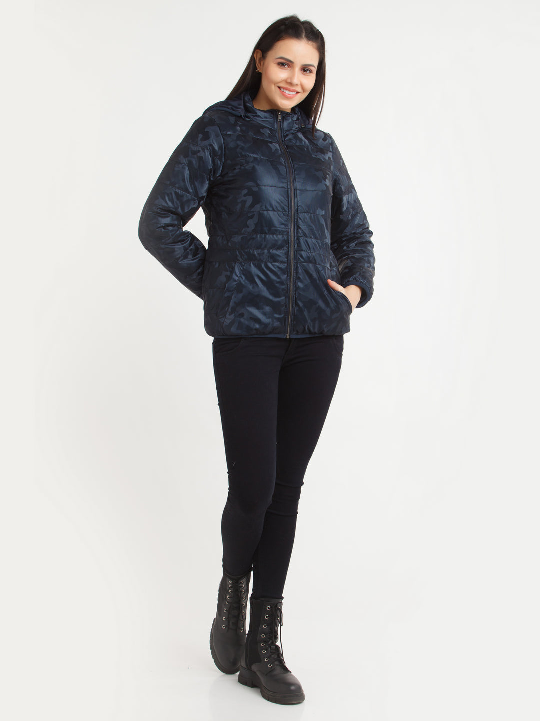 Multi Color Solid Jacket