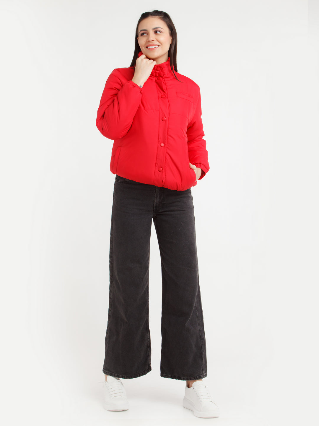 Red Solid Jacket