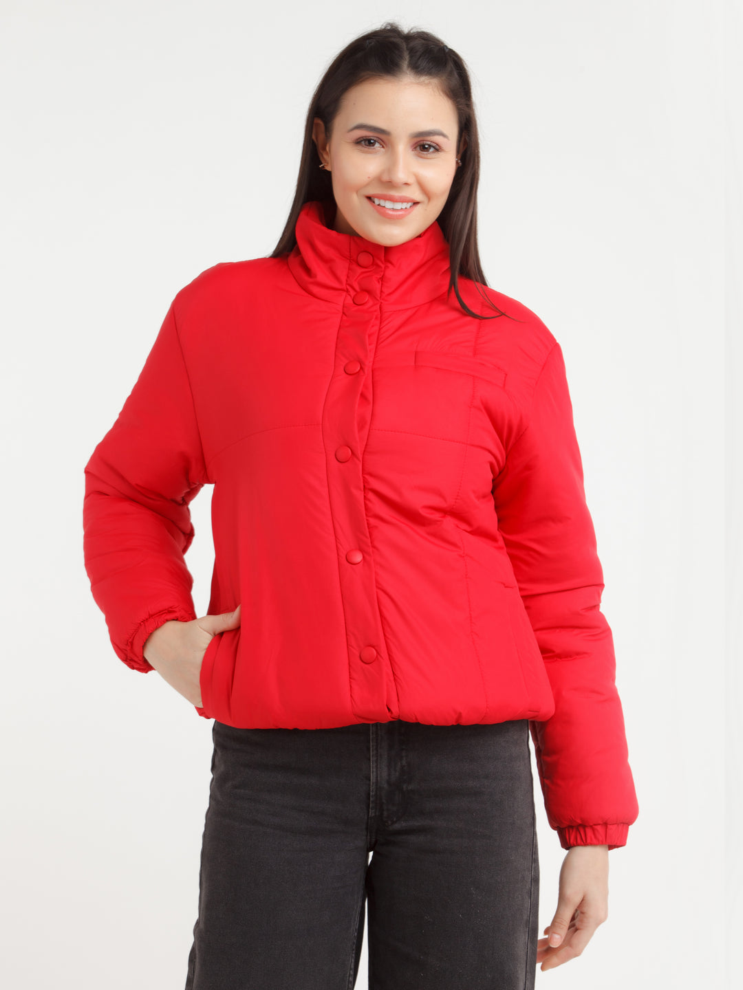 Red Solid Jacket