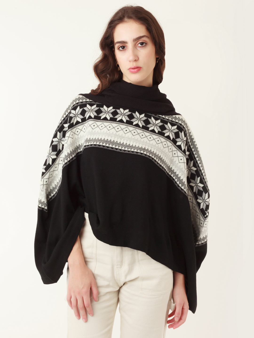 Black Solid Sweater