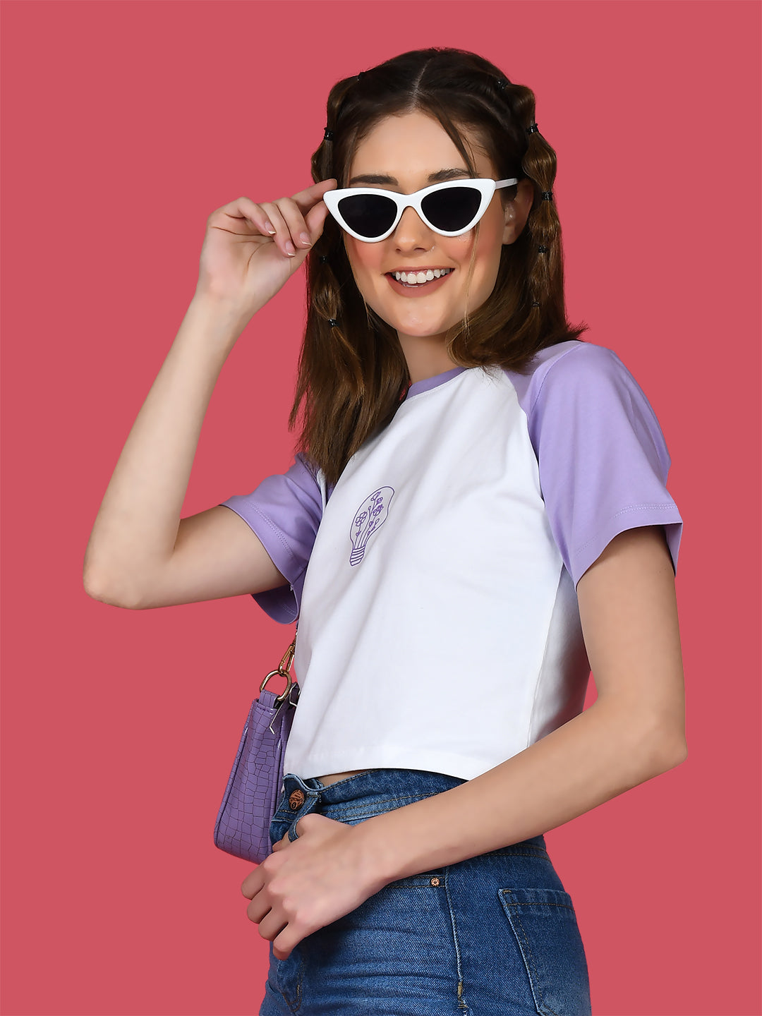 White Printed T-Shirt