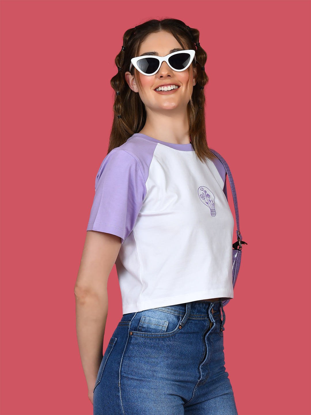 White Printed T-Shirt