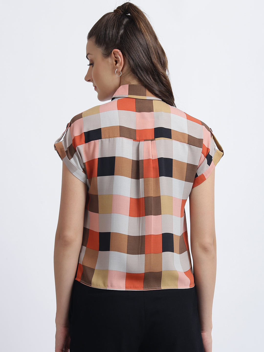 Multi Checked Regular Shirt