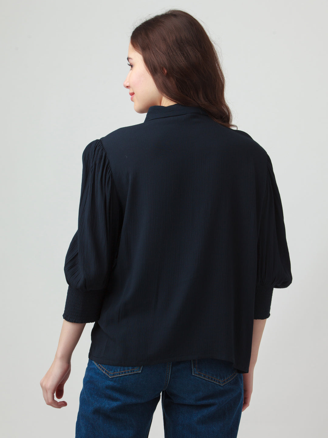 Black Solid Shirt
