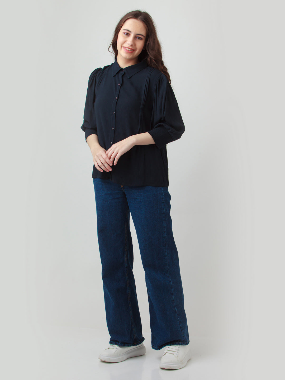 Black Solid Shirt