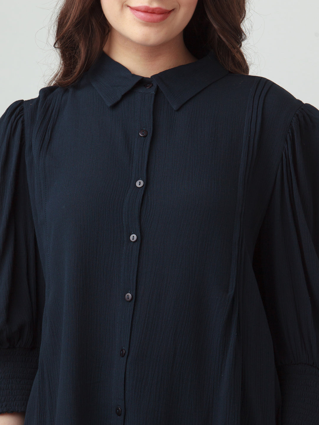 Black Solid Shirt