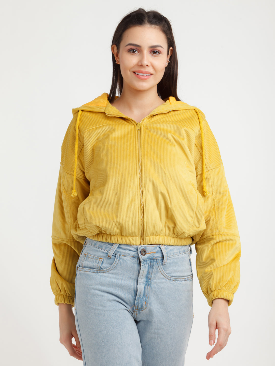 Yellow Solid Jacket